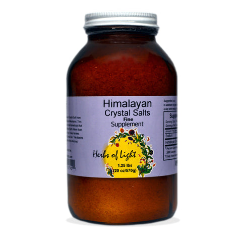 Himalayan Crystal Salt, Fine, 1.25lbs